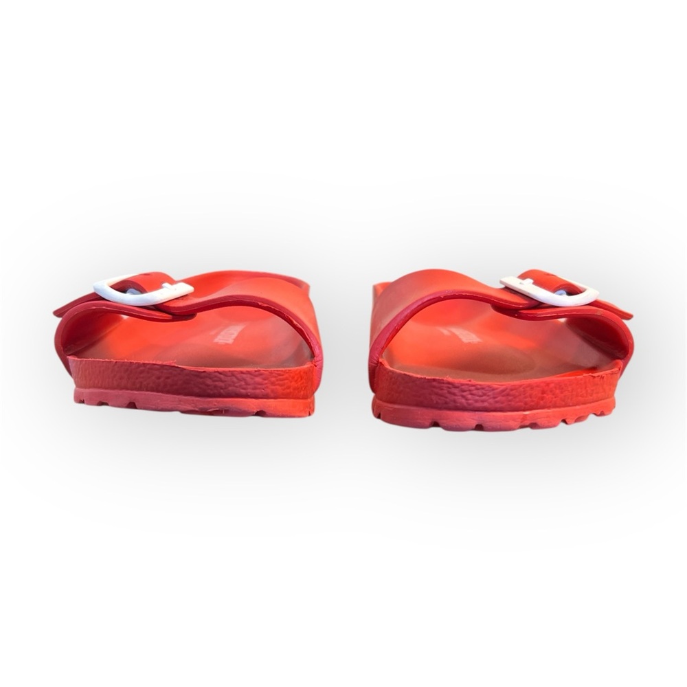 Birkenstock Madrid EVA One Strap Red Slide Women’s Size EU38 or US 7.5 - Picture 3 of 5